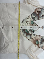 New Women’s Ten Tex Floral Long Sleeve Pearl Snap 14.5 Medium LL-13