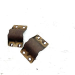 2004 John Deere Trail Buck 650 EXT OEM Exhaust Shield Clamp Pair 707600165 AJ1.1