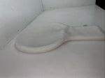 New Tough 1 White Wool Saddle Seat Cover #30-1001 PP-15