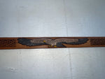 New Brown Genuine Leather Western Express Tooled Eagle 46” Belt #226 NN-127