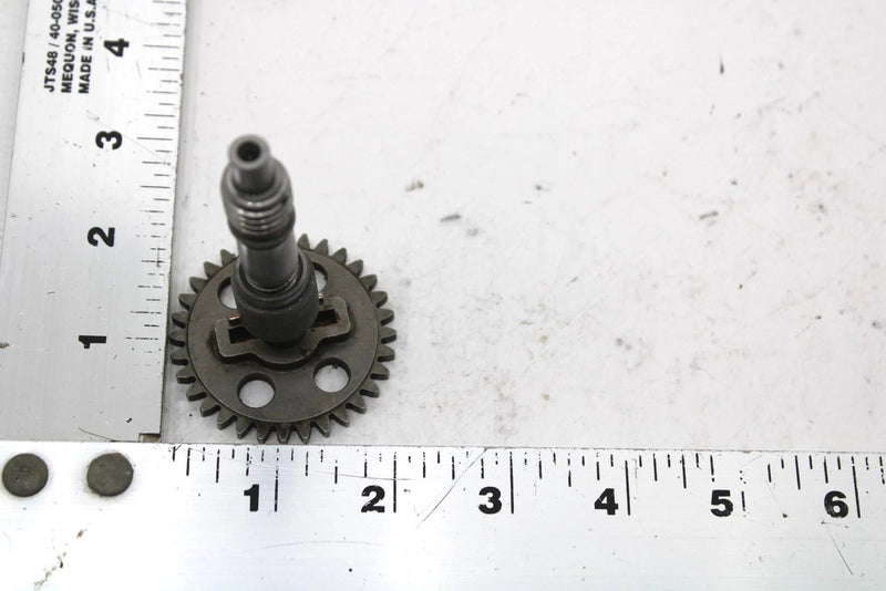 1980 Yamaha Ss440 Oem Oil Pump Worm Shaft Assembly 866-13175-00-00 SY63
