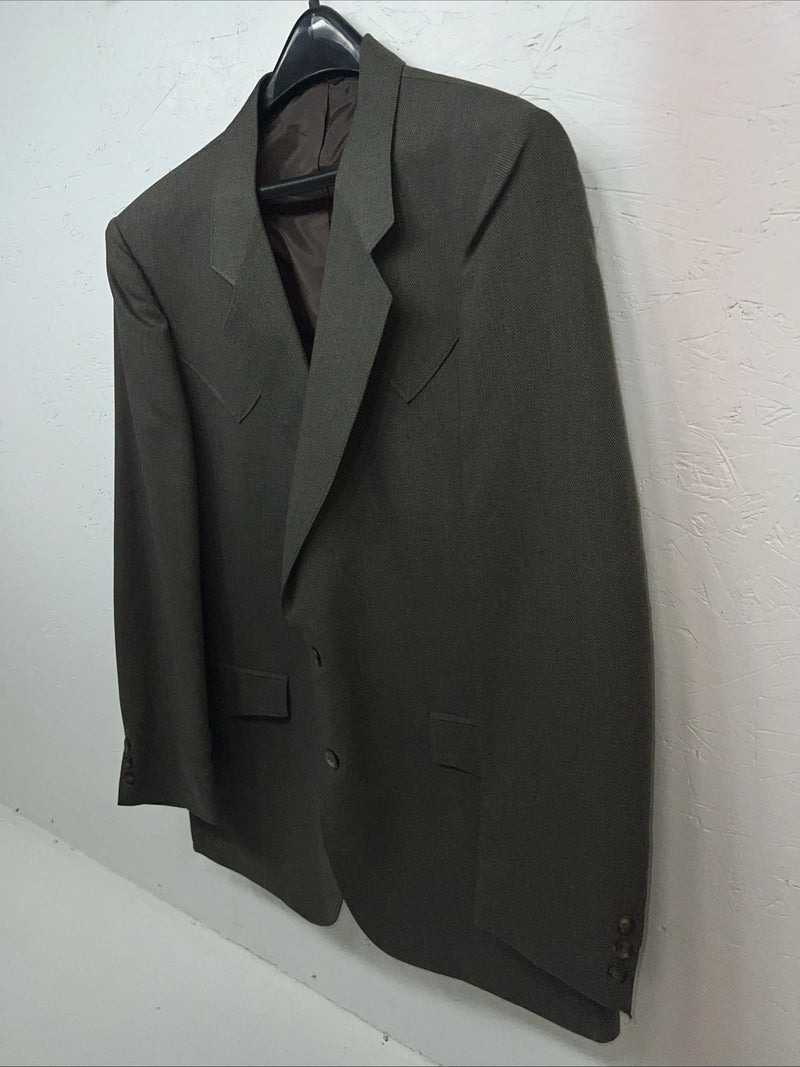 New Men’s Grey HbarC California Ranchwear Suit Coat 42R WW-83