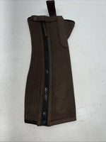 New Tough 1 Equi-Grip Synthetic Suede Half Chaps Small #63-67 H-508