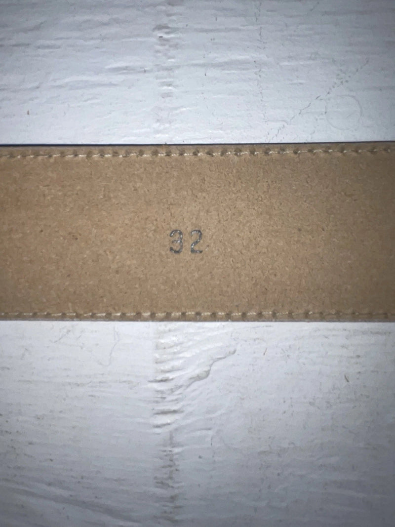 New Blue Genuine Leather 32” Belt #7330 JJ-97