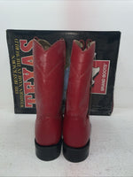 New Men’s Red Texas Brand Cowboy Boots. 4403 6.5 6 1/2 M. 1-52
