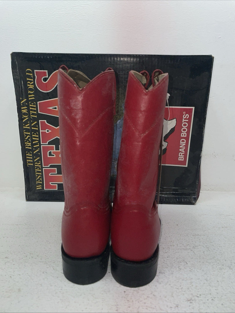 New Men’s Red Texas Brand Cowboy Boots. 4403 6.5 6 1/2 M. 1-52