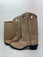 New Men’s Cream Texas Brand Cowboy Boots. 7899 10.5 10 1/2 D. 6-71