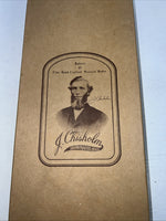 New J.Chisholm Boot Jack Natural Wood C-35