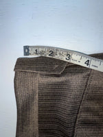 New Vintage Brown Circle S Polyester Pants #CP5091 SS-12