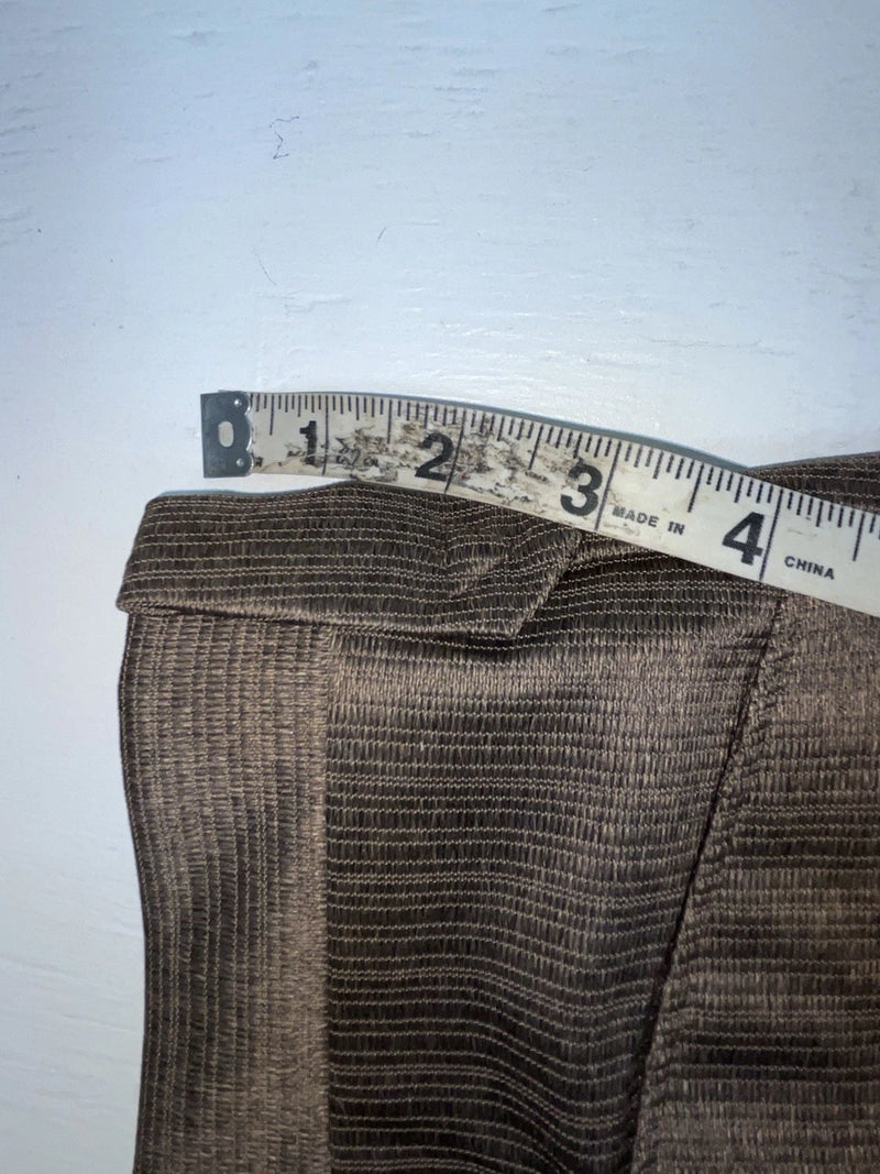 New Vintage Brown Circle S Polyester Pants #CP5091 SS-12