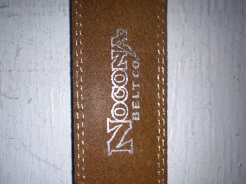New Brown Genuine Leather Nocona Mossy Oak Camo 46” Belt #N24866222 NN-130