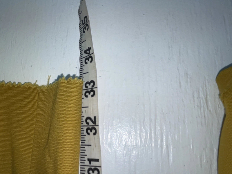 New Vintage Yellow Polyester Pants #555 SS-95
