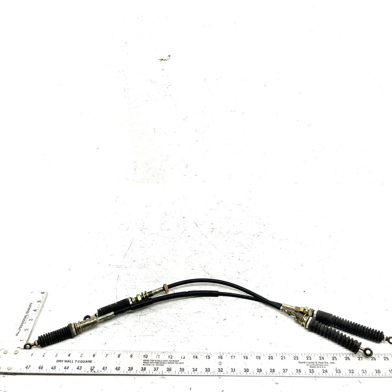 00 Suzuki King Quad 300 4x4 OEM Reverse/Sub T/M Shift Cable Set 58880-19B11 AS34