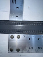 New Gray Genuine Leather Wright Tooled 32” Belt #10119 JJ-53