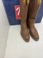 Brown Tony Lama Western Boots Size 7  3-24