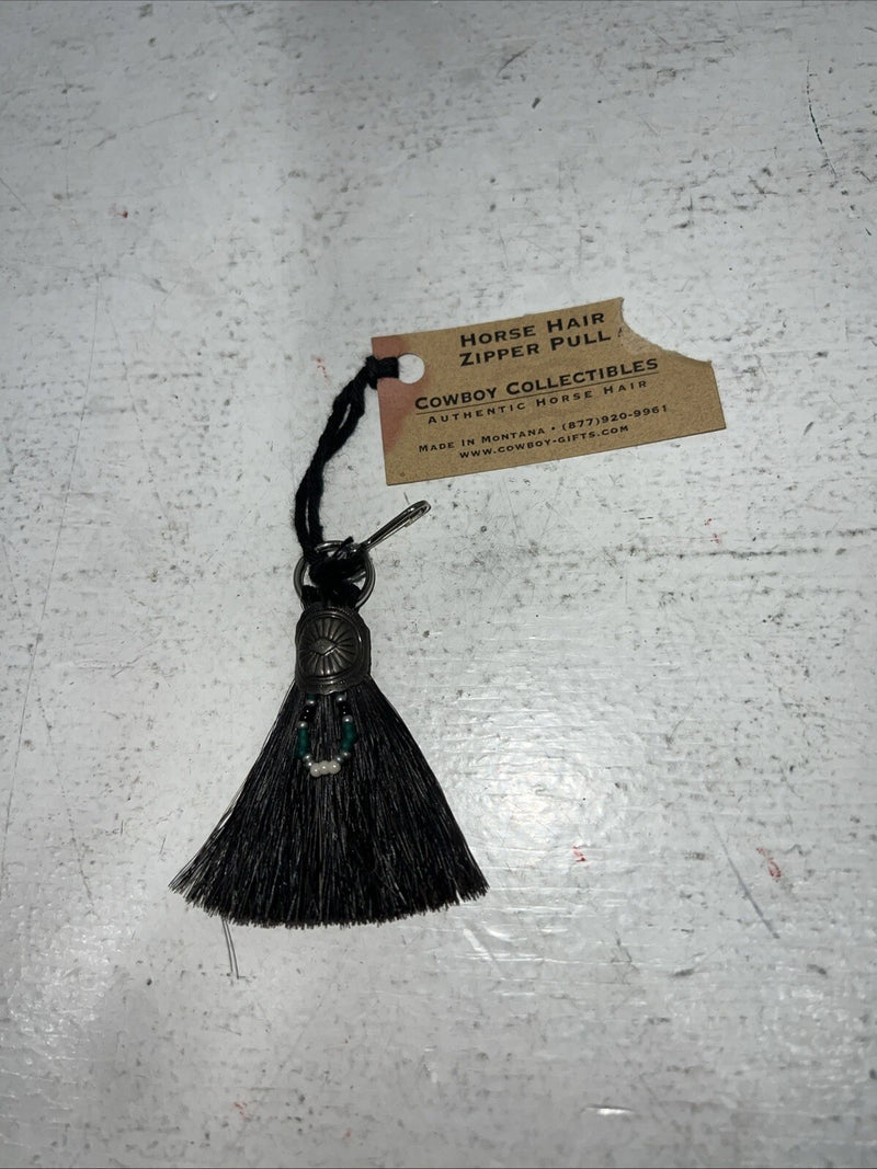 New Women’s Cowboy Collectibles Horse Hair Zipper Pull. F-13