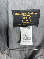New Women’s Dickson Jenkins Gray Long Sleeve Button Up Size 16 XL II-53