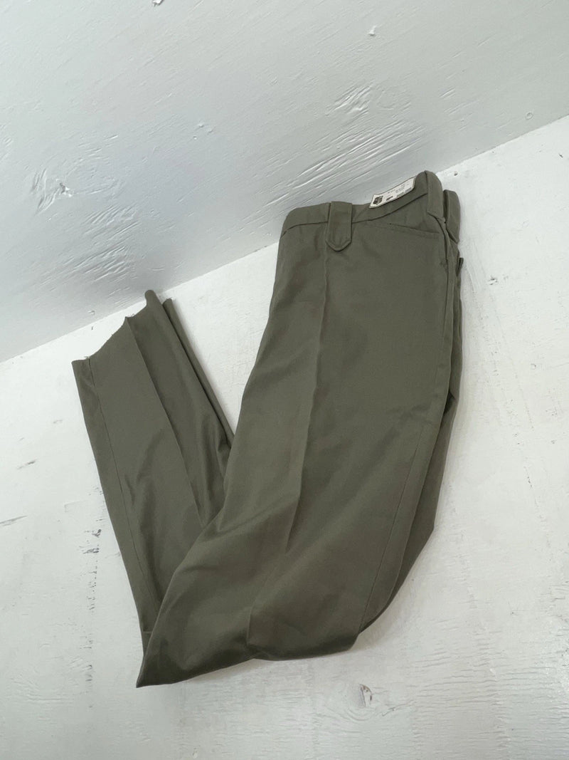 New Vintage Green Dickson Jenkins Polyester Pants #2619 NN-167