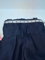 New Vintage Blue Western Heritage Polyester Pants #G31 ZZ-61