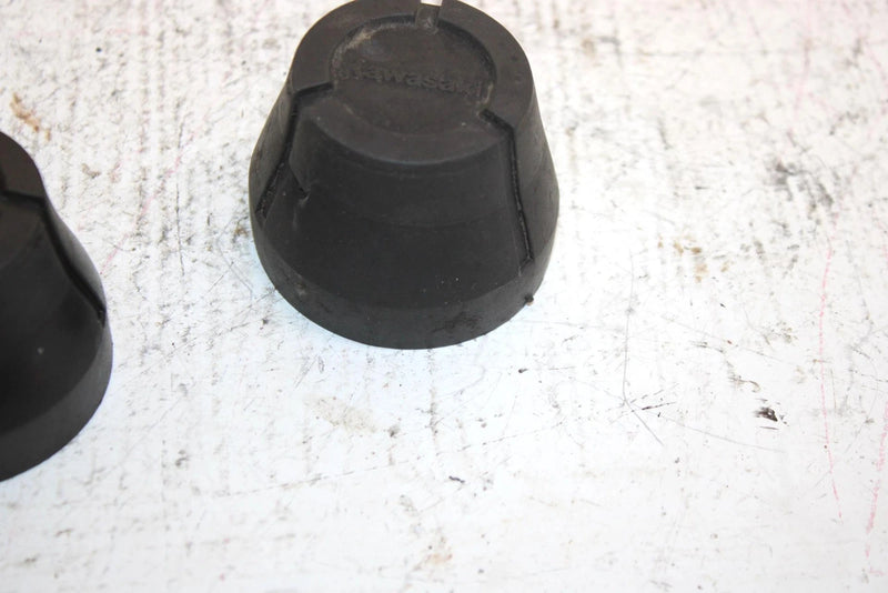 00 Kawasaki Bayou 300 4x4 Oem Wheel Hub Cap Pair 11012-1969 AK20