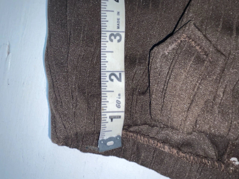 New Vintage Brown Handler Polyester Pants #412 XX-8
