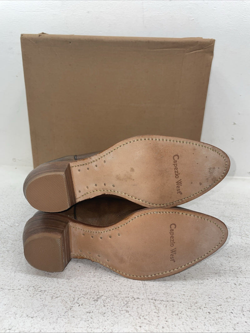 New Women’s Brown Miss Capezio Cowboy Boots. L 801 7.5 7 1/2 M. 2-112