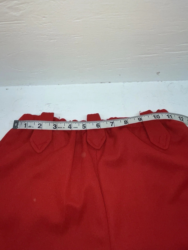 New Vintage Red Polyester Pants ZZ-65