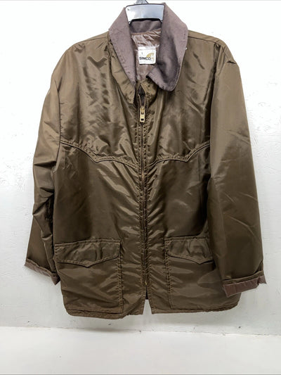 New Men’s Brown SIMCO Nylon Jacket Large 3C-46