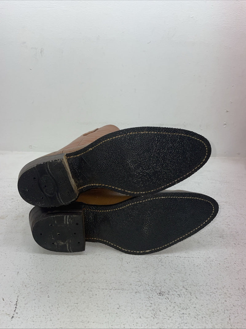 New Men’s Brown Neolite Cowboy Boots. 8112 9 D. 4-128