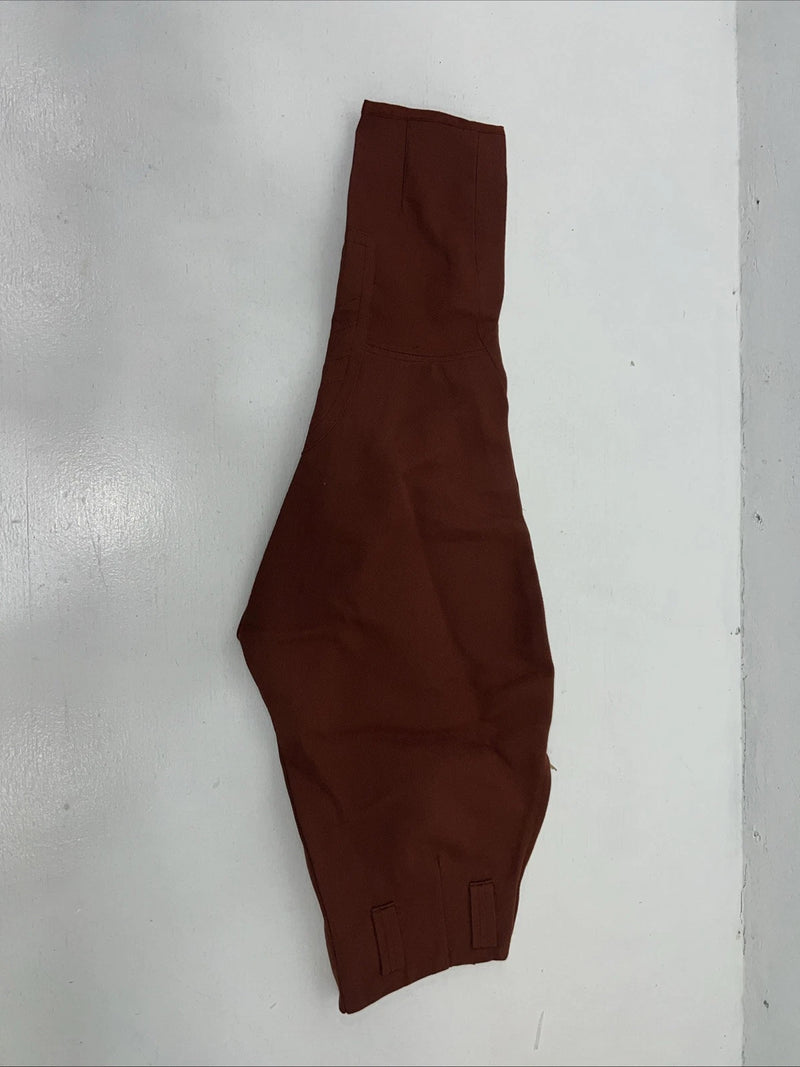 New Girls Burnt Orange Equestrian Equi-stretch English Riding Breeches. 10 A-141
