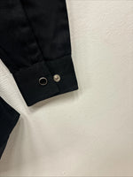 New Kids Western Express Black Long Sleeve Button Up Medium YY-89