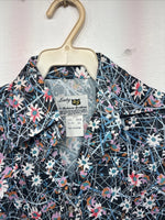 New Women’s Dickson Jenkins Multicolor Long Sleeve Pearl Snap Size 30 KK-1