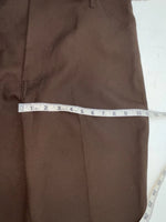 New Vintage Brown Dickson Jenkins Polyester Pants #5510 XX-99