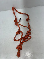 New Tough 1 Orange Poly Rope Halter #50-1000 G-512