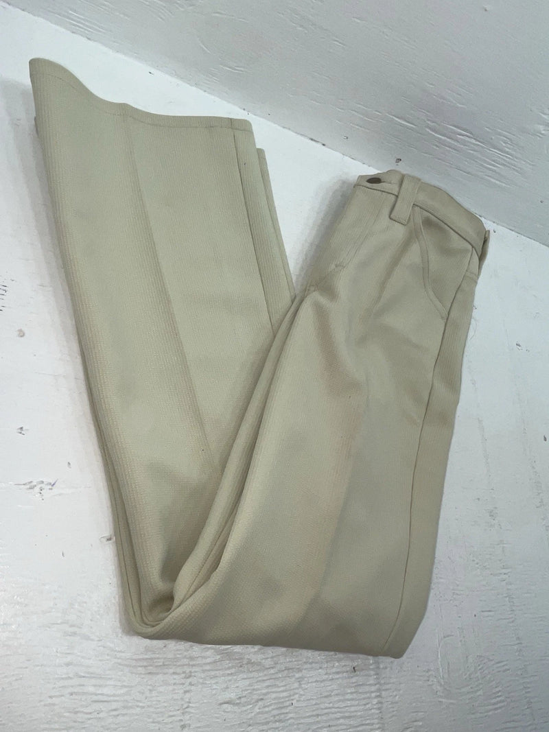 New Vintage Cream Lee Polyester Pants #2084612 3A-35