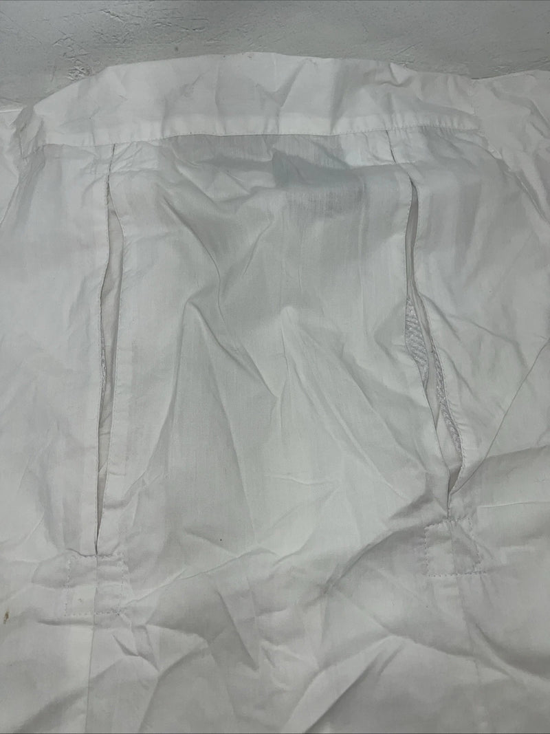 New Women’s White EQUISTAR Short Sleeve English Riding Shirt. 42 G-29
