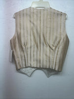 New Women’s Congress Classics Gold Western Show Vest Medium E-607