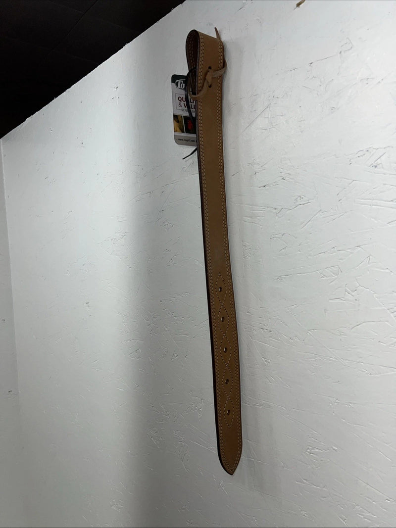 New Leather Tough 1 Light Oil Single Ply Flank Billet Strap 1 1/2” X 22 S-67