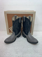 New Kids Gray Bronco Cowboy Boots. C 1892 13.5 13 1/2 D. 23-80