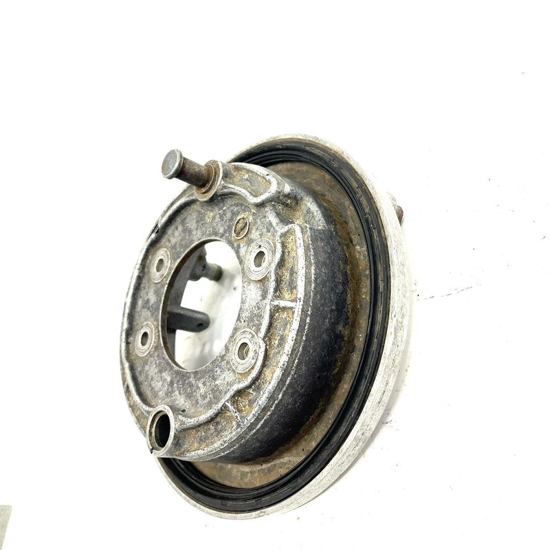 1987 Suzuki Quadrunner 4WD LT4WD OEM Rear Brake Plate 64210-19B02 AS28
