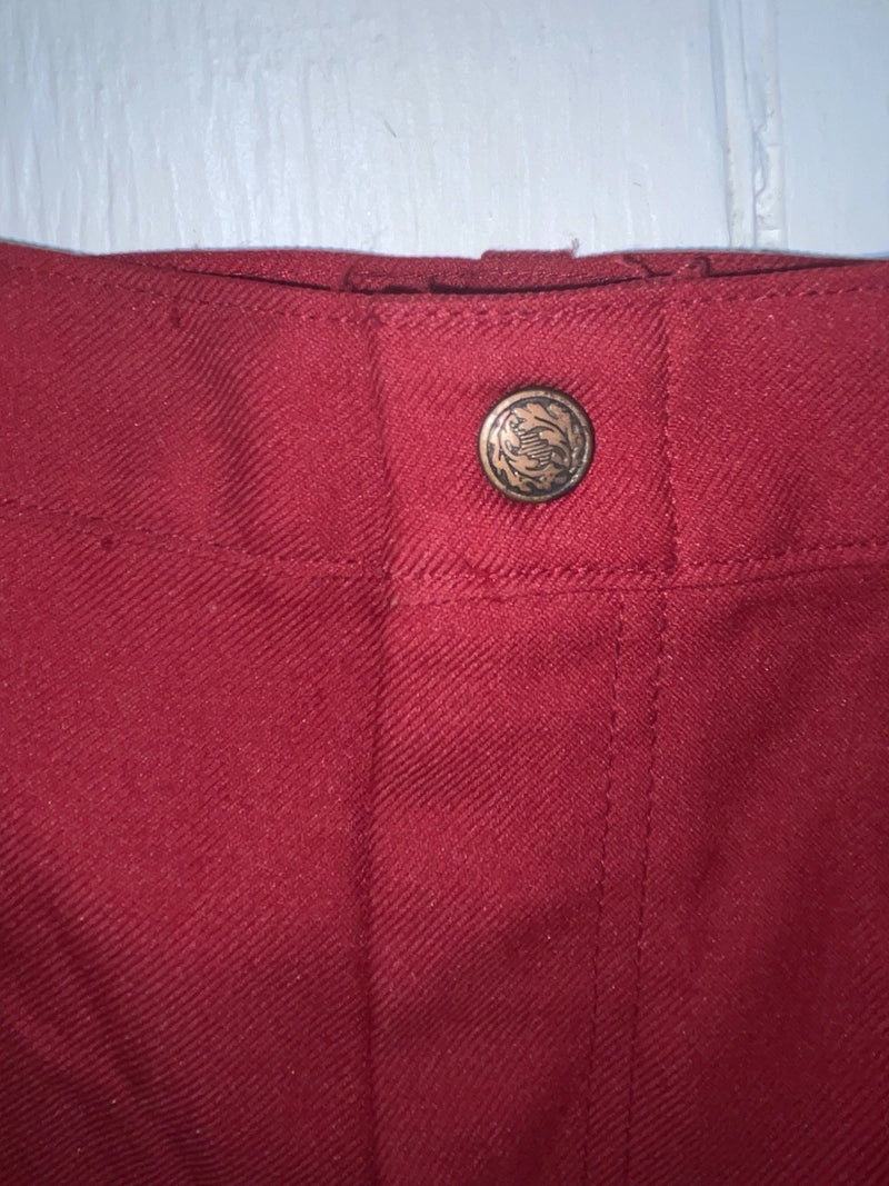 New Vintage Red Dickson Jenkins Polyester Pants XX-51