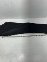 NOS Black Leather Show Chaps Adjustable Waist 45” Small N-37