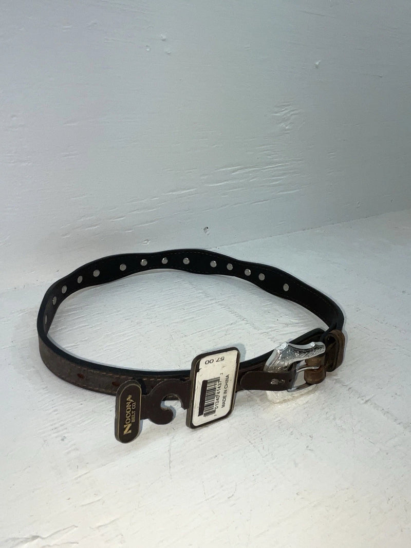 New Brown Genuine Leather Nocona 24” Belt #3212044 NN-38