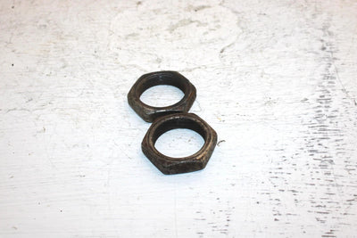 1983 Honda Atc 250 Ra All Terrain Oem Axle Jam Nut Pair 90307-961-000 AH62