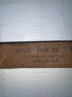 New Brown Genuine Leather Wrangler Tooled 24” Belt #5441 NN-16