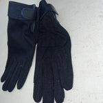 New Navy Blue Cross Country Cotton Pebble Riding Gloves Large E-504