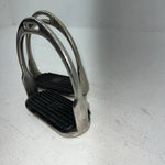 New Tough 1 Chrome Plated Iron 4 1/2” English Stirrups #24-946 D-500