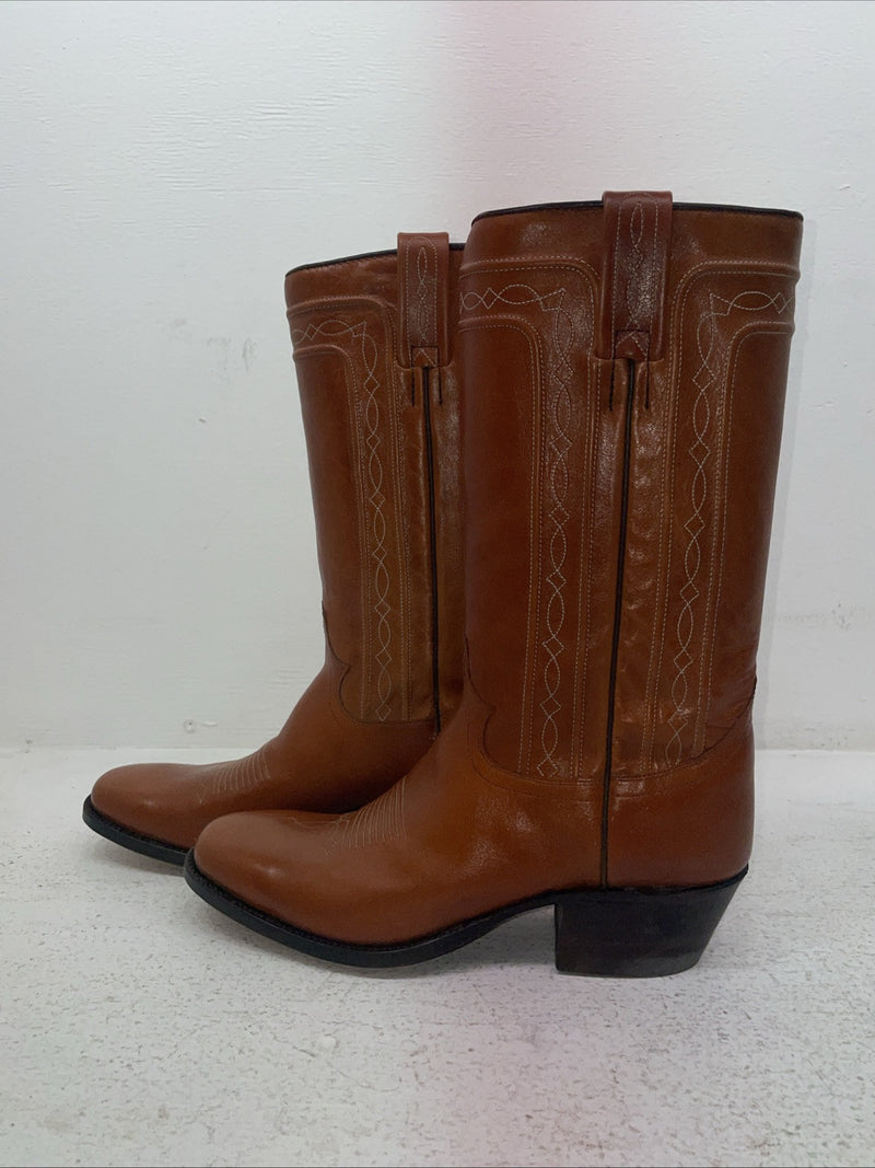 New Men’s Brown Dingo Cowboy Boots. 3226 8.5 8 1/2 D. 3-117