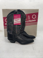 New Women’s Black Capezio Cowboy Boots. L 280 7 M. 18-44
