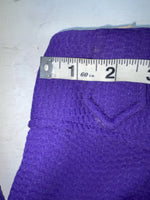 New Vintage Purple Panhandle Slim Polyester Pants #1075 VV-98